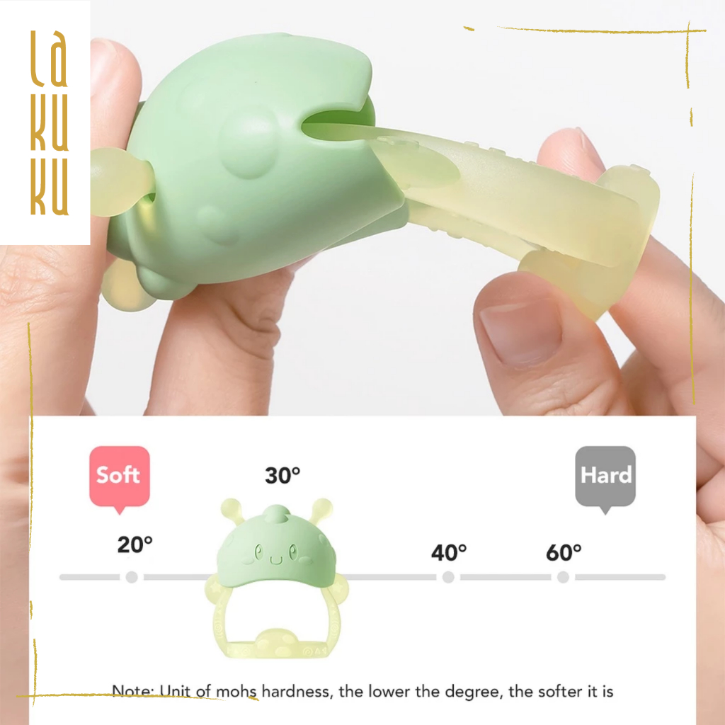 Lakuku - Sakumini Teether Silikon Hand Bracelet Mainan Gigitan Anak
