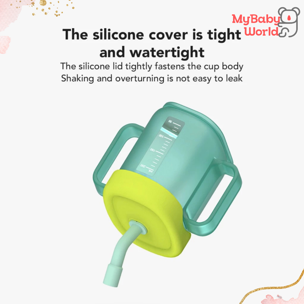 Lakuku - Sakumini Curve Straw Cup Training Gelas Sedotan
