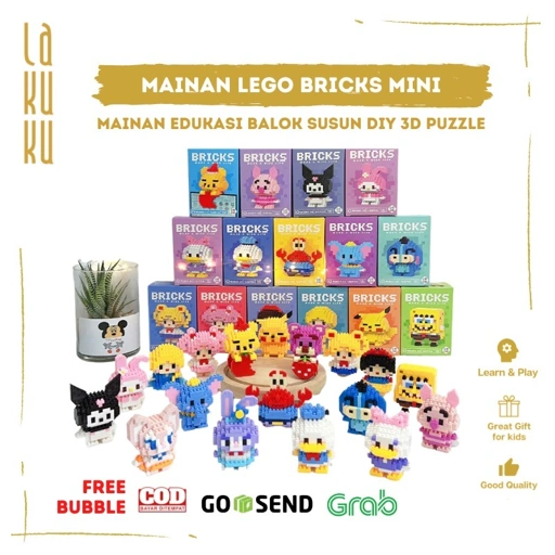 Image of Lakuku - Mainan lego bricks Mini