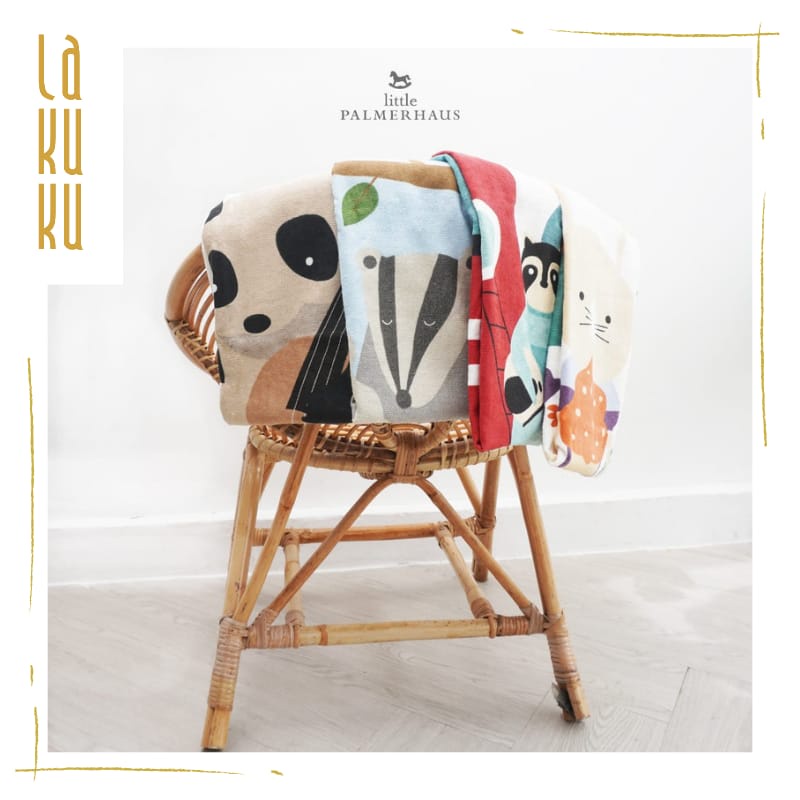 Lakuku - Palmerhaus Handuk Mandi Bayi Anak Little Terry Palmerhaus - Bath Towels Baby 50x100 cm
