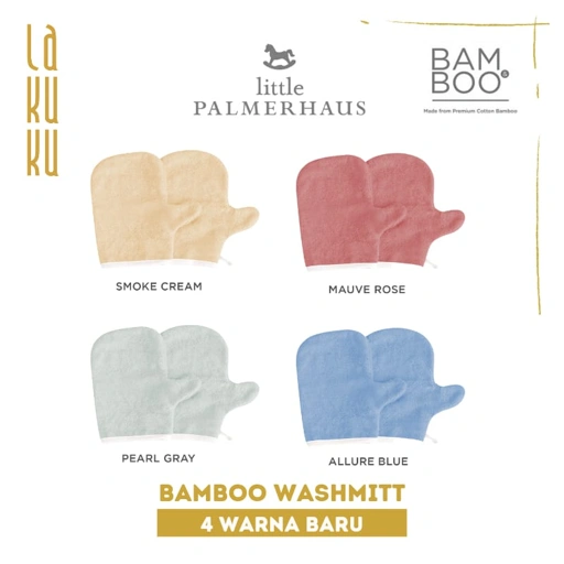 Image of Washmitt BAMBOO Little Palmerhaus - Waslap Bayi Washlap Handuk Bilas
