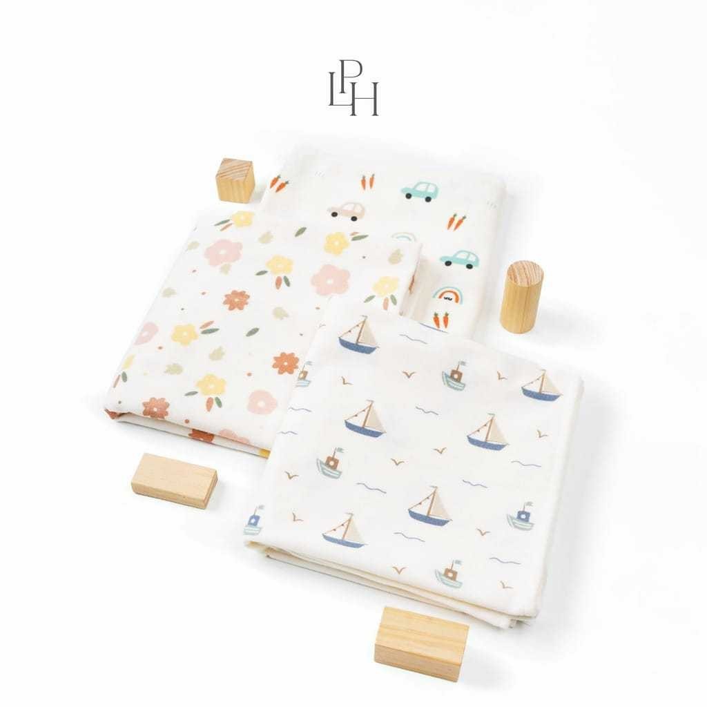 Perlak Alas Ompol Bayi 70x90 cm- Wonderpad Waterproof Little Palmerhaus anti-slip backing Soft Touch