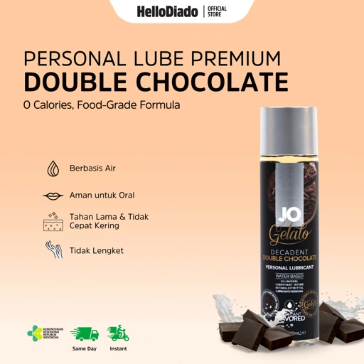 System Jo Decadent Double Chocolate Gelato Series | Pelumas Waterbased