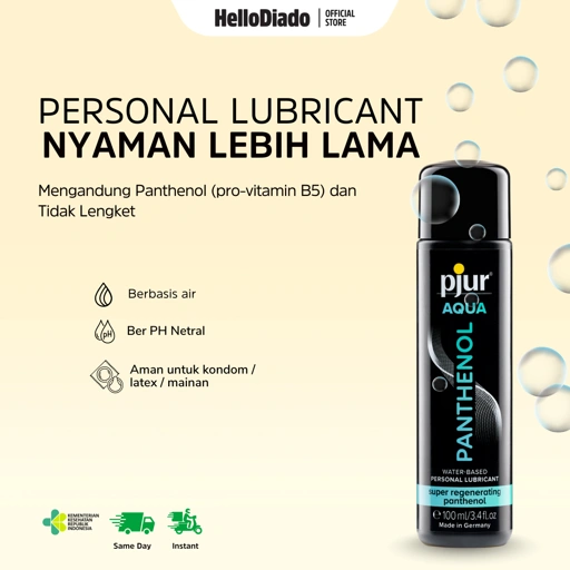 Pjur Panthenol Waterbased - Pelumas Untuk Kulit Sensitif