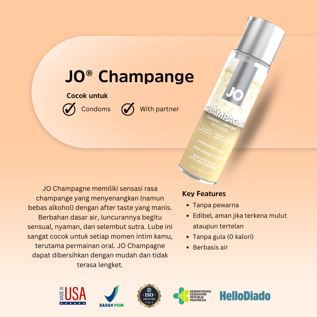 System  JO Champange ~ Pelumas