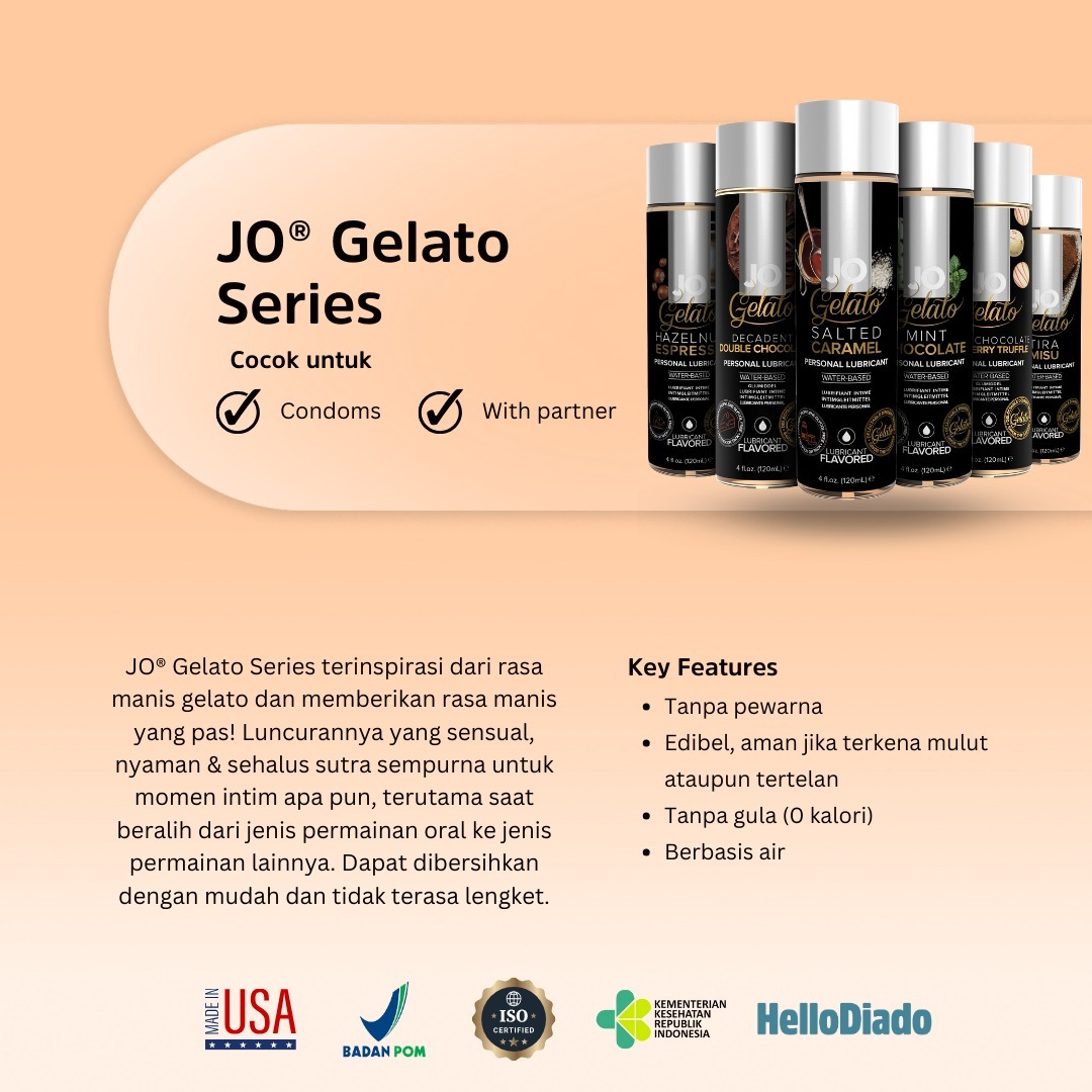 System Jo Mint Chocolate Gelato Series - Pelumas Waterbased
