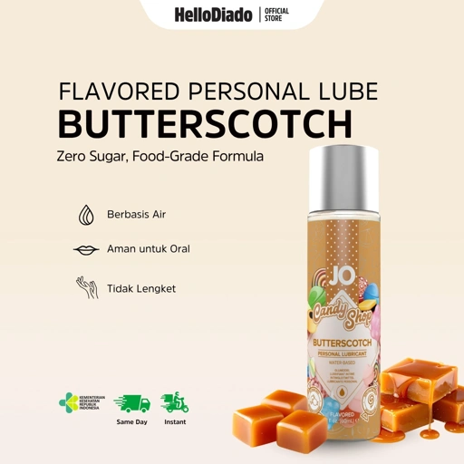 System Jo Buttersocth Waterbased - Pelumas Rasa Edible