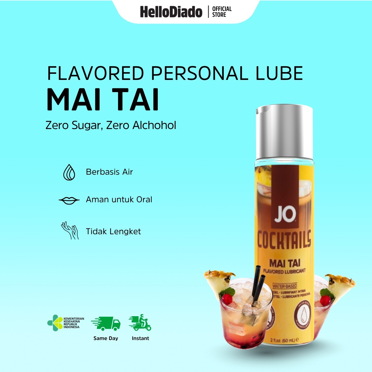 System Jo Cocktail Mai Tai Flavour - Pelumas