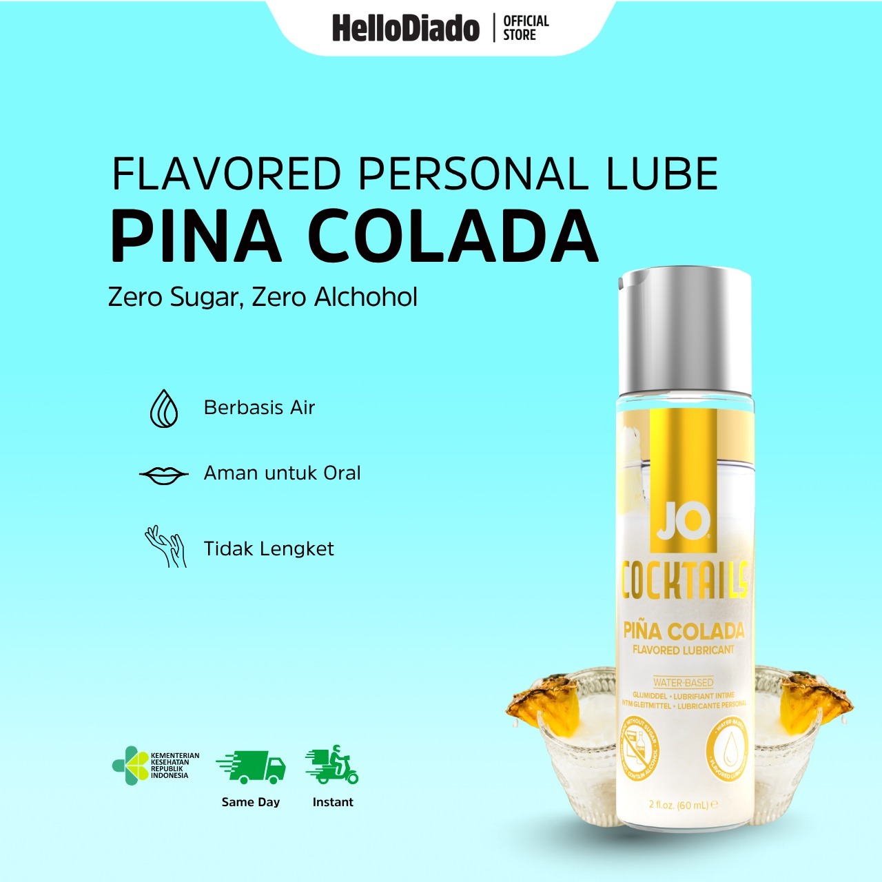 System Jo Cocktail Pina Colada - Pelumas