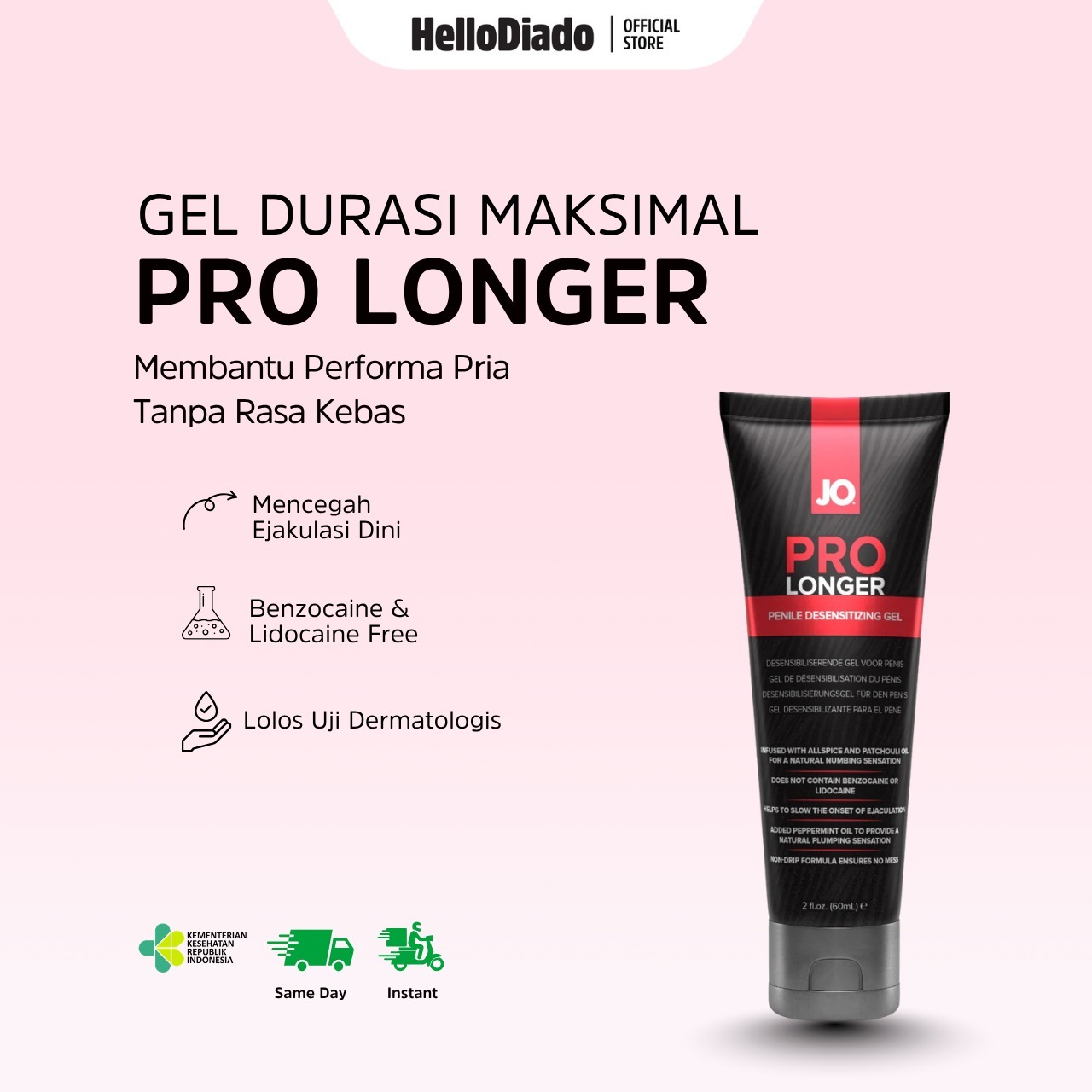 System Jo Pro Longer For Him Gel ~ Mencegah ED