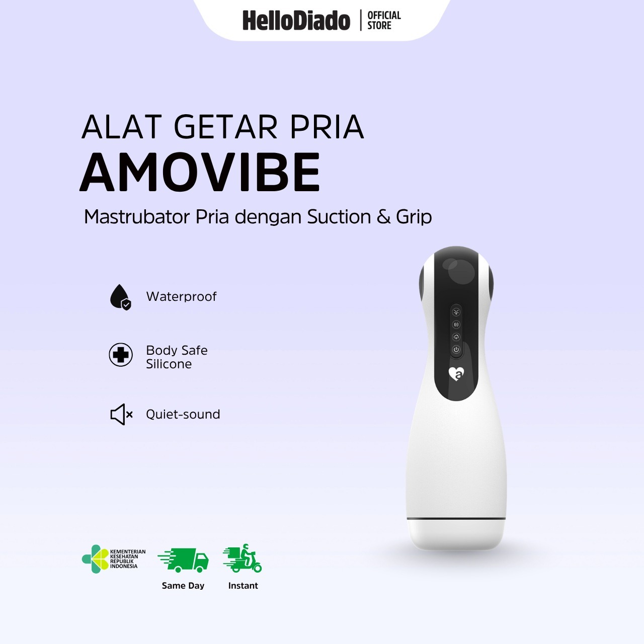 Amovibe Good Night Male Sunction And Squeezing Mastubator