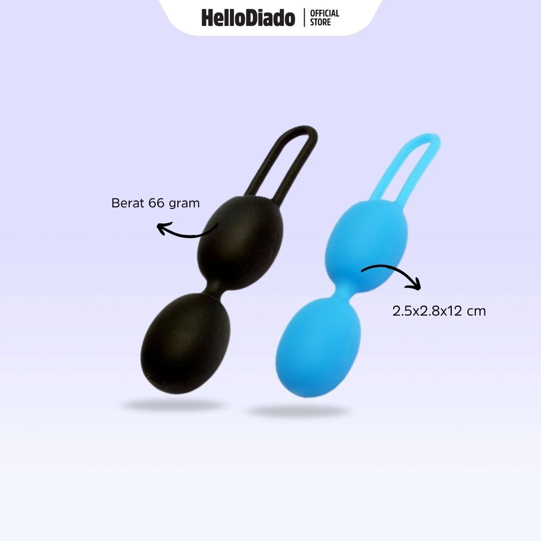 Kegel Ball Double - Latihan Kegel - Bola Kegel Premium by Tickler