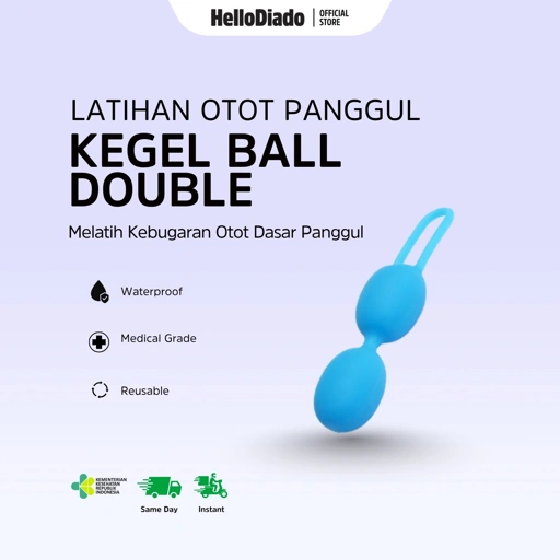 Kegel Ball Double - Latihan Kegel - Bola Kegel Premium by Tickler