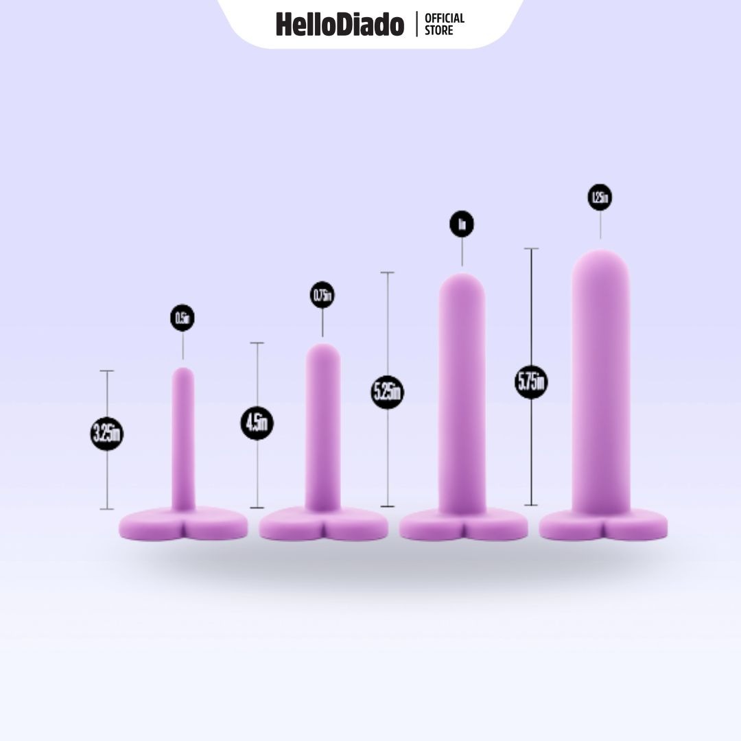 Blush Wellness - Vaginal Dilator - Alat Latihan Vaginismus