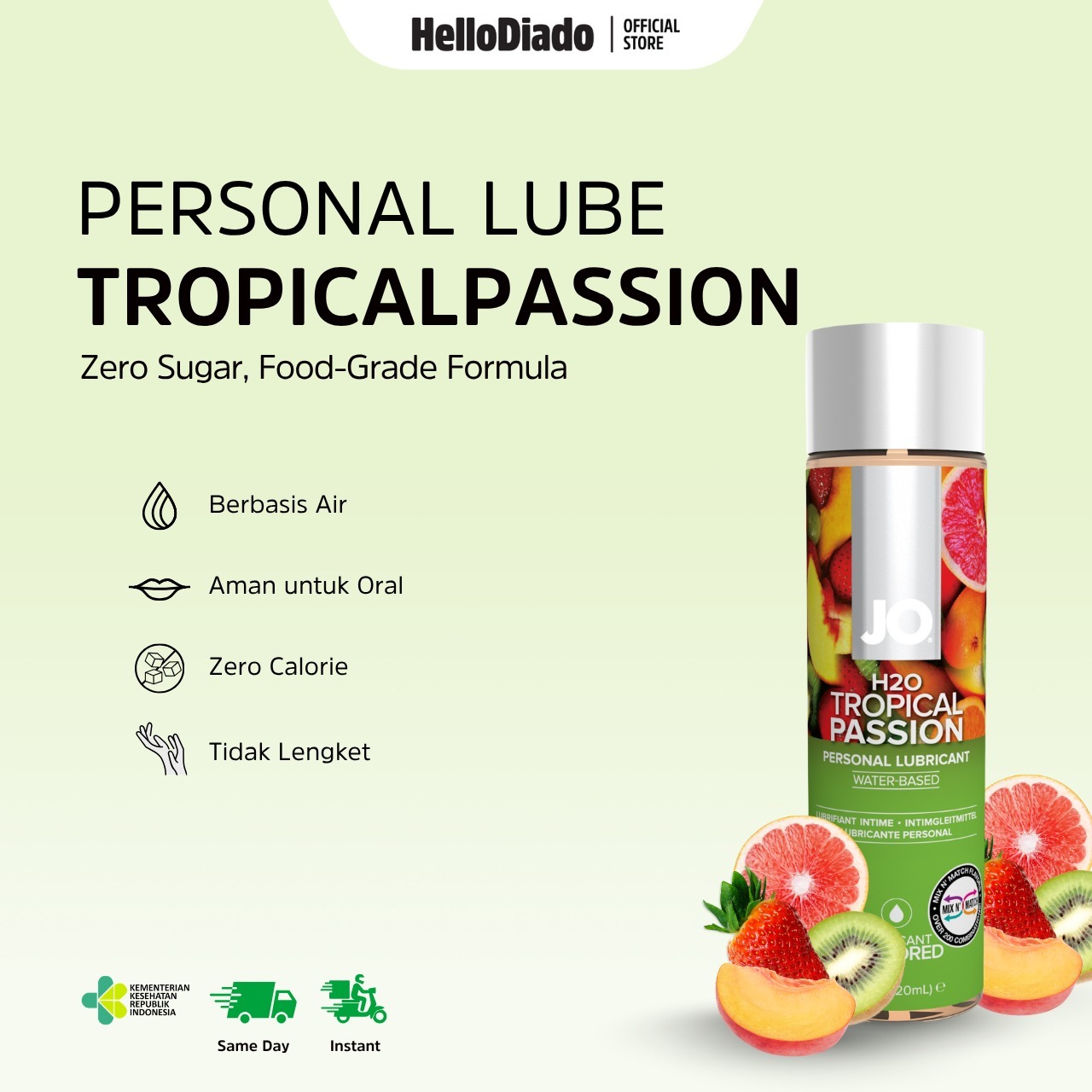 System Jo Tropical Passion Waterbased – Pelumas Rasa Edible