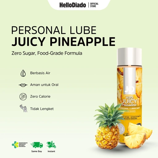 System Jo Juicy Pineapple Waterbased - Rasa Edible