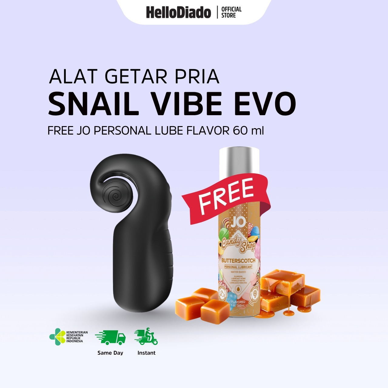 Snail Vibe - Evo Roll and Slide Masturbator