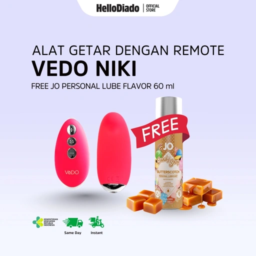 Vedo Niki Rechargeable Panty Vibe - Pink