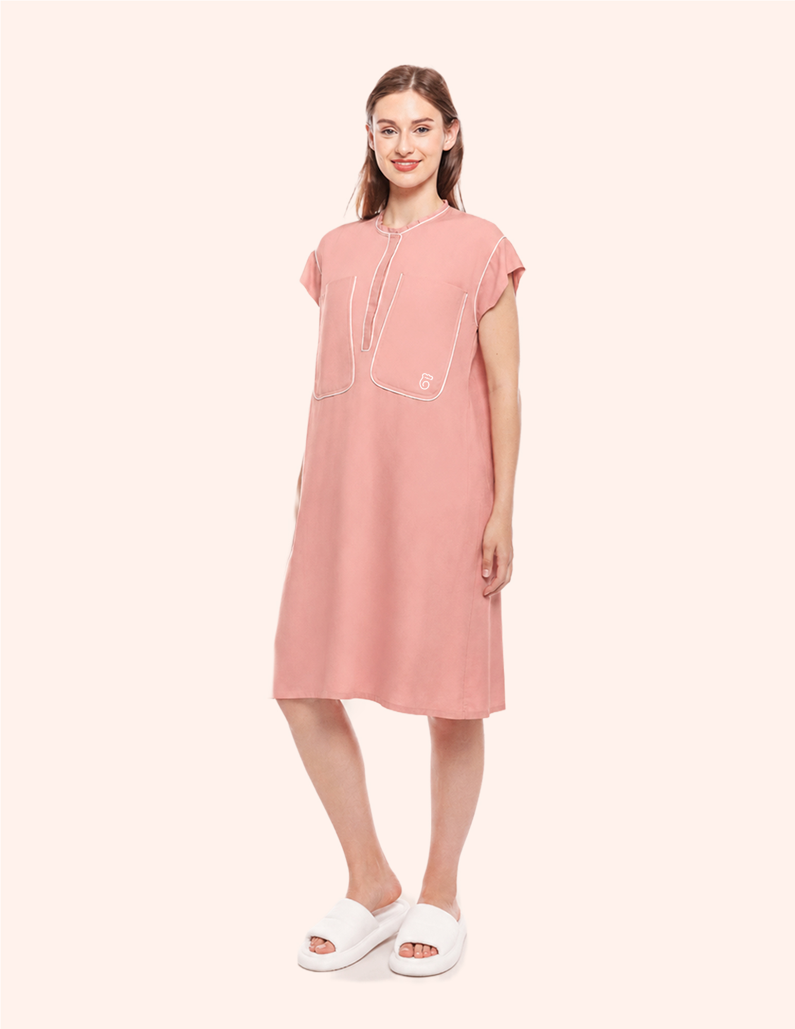Luna Braless Nightgown