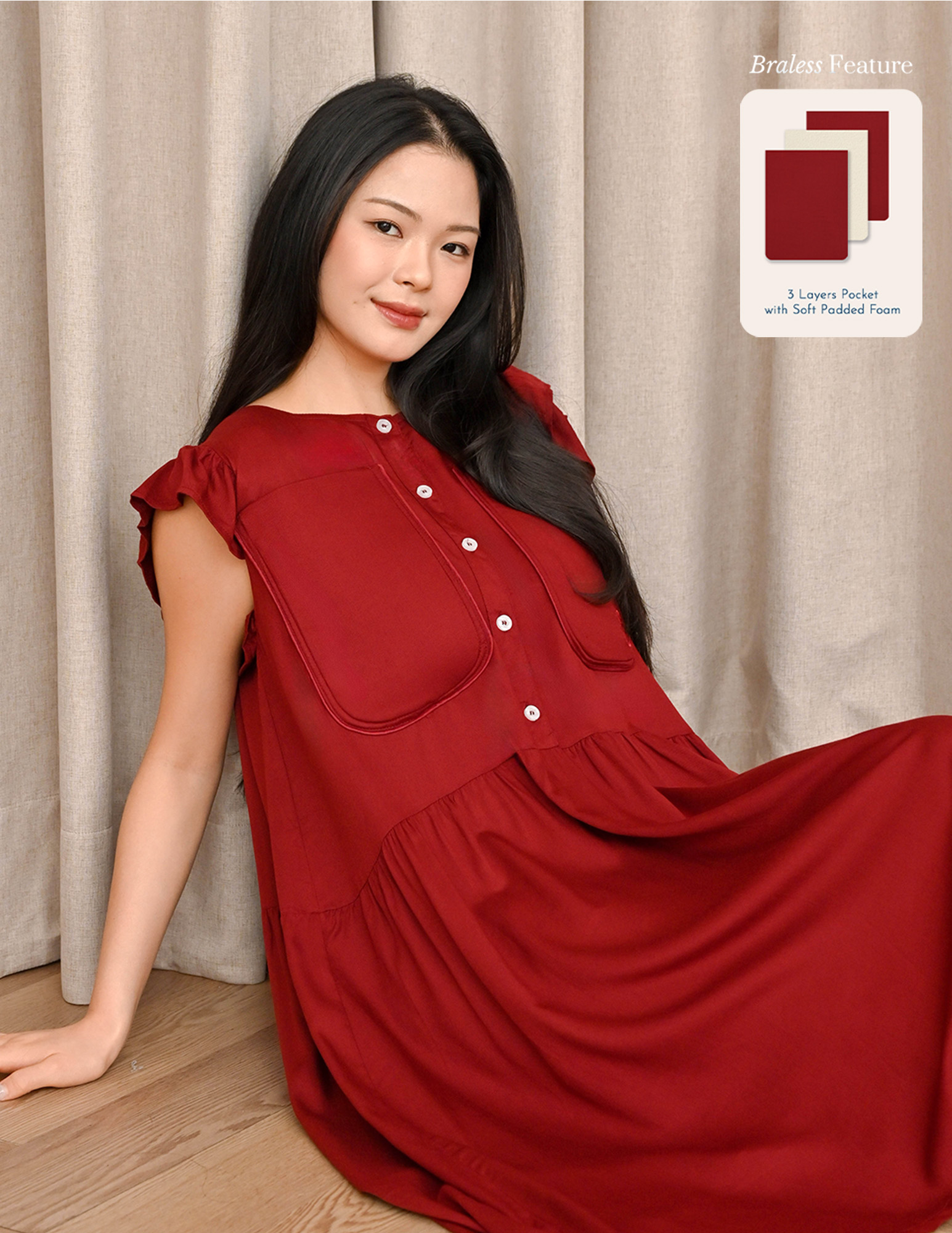 Lumi Braless Nightgown