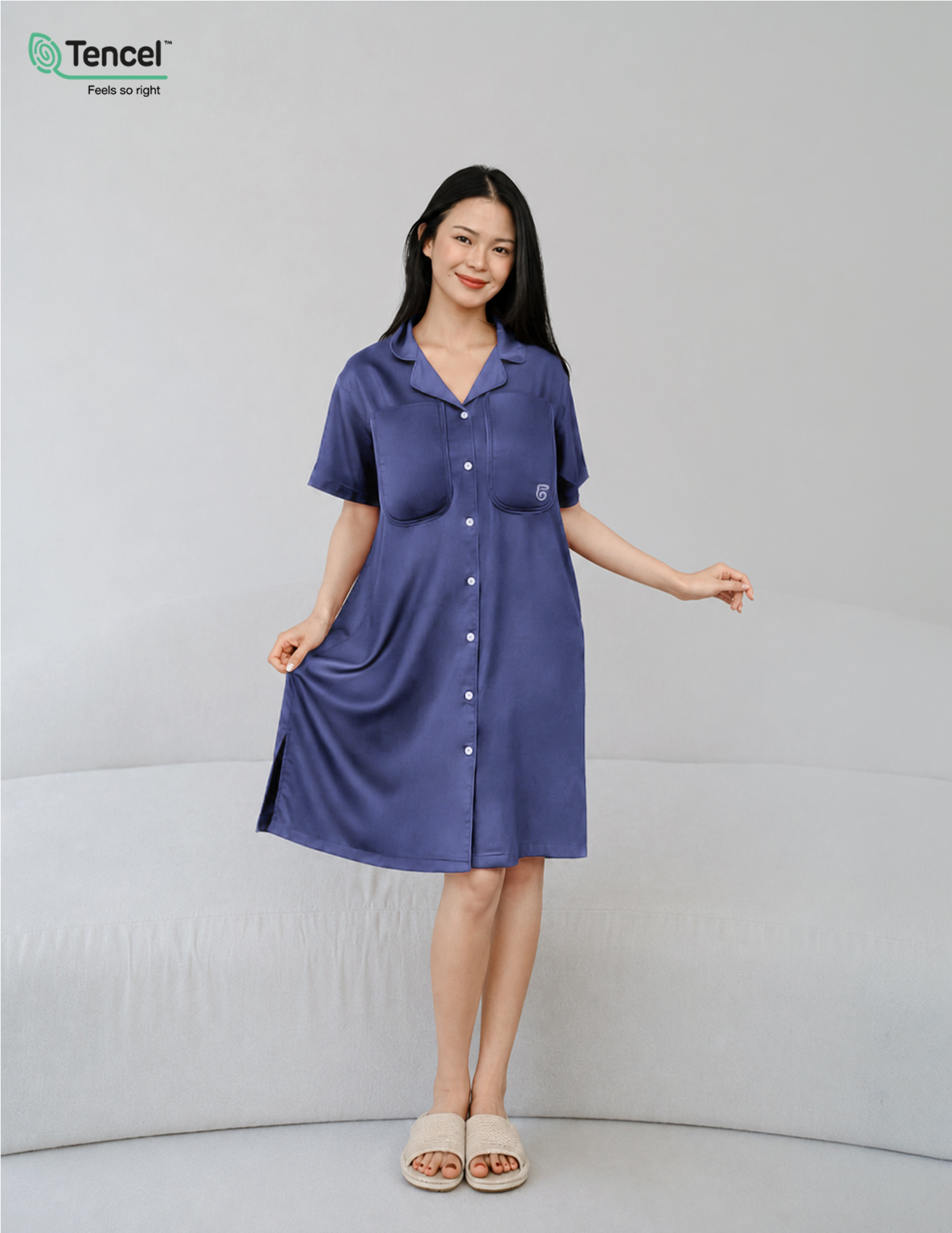Lily TENCEL™  Braless Nightgown