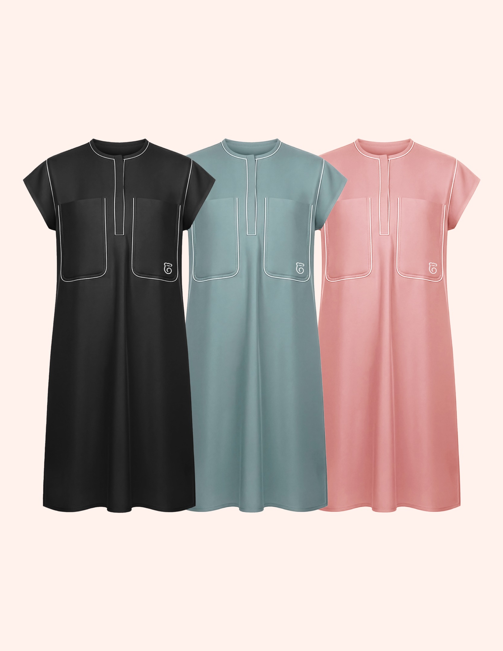 BREEZY Braless Bundle of 3 [Luna]
