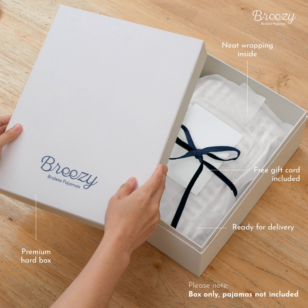 BREEZY Gift Box | Kado | Gift | Souvenir | Hard Box | Kotak Kado Premium | Add On Gift Packaging | Custom Card | Gift Card | Birthday | New Born | Bumil & Busui | Kado Lahiran | Gift Packaging | Bridesmaid Box | Anniversary Gift | Lamaran