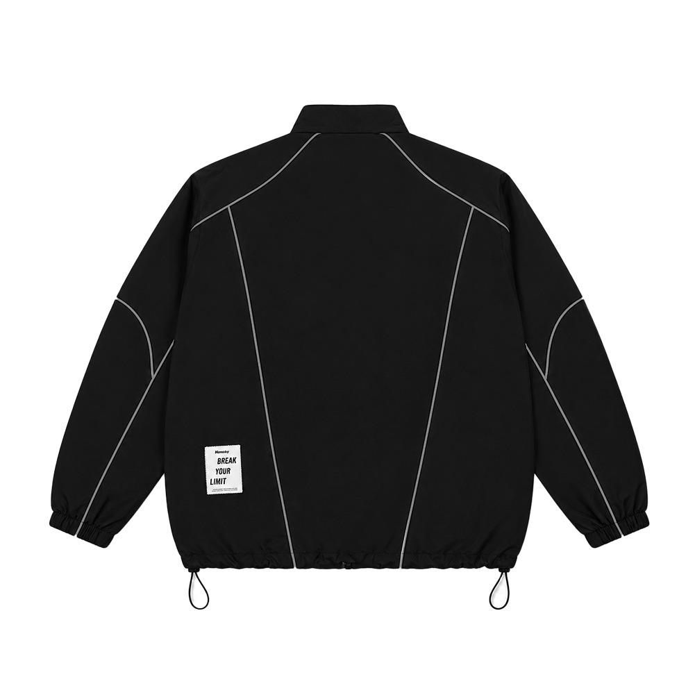 Hemdev Tracktop Jacket Reflective Alley Black