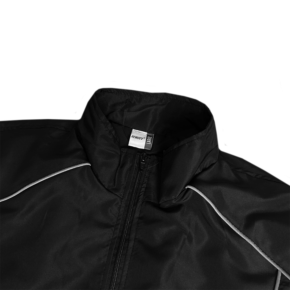 Hemdev Tracktop Jacket Reflective Alley Black