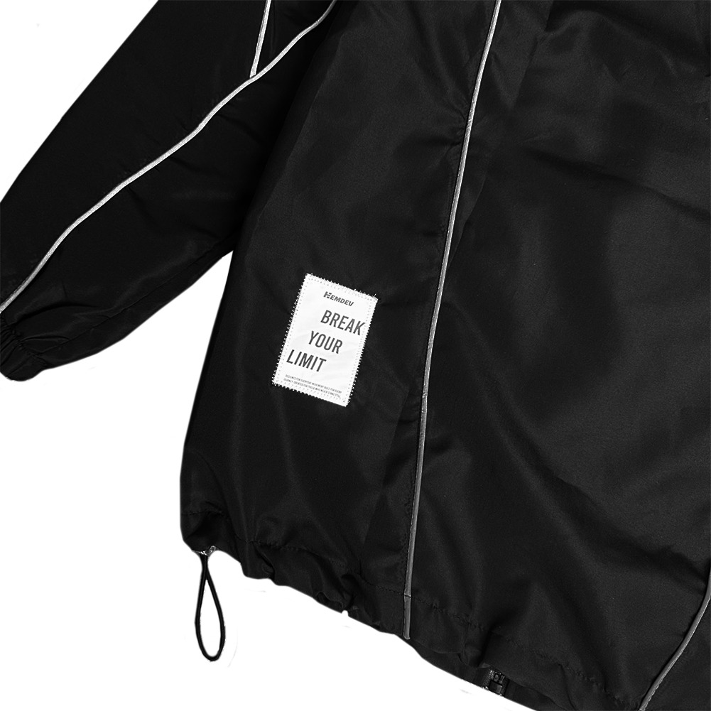 Hemdev Tracktop Jacket Reflective Alley Black