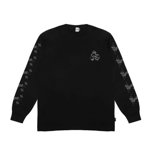 Hemdev Tshirt Longsleeve Arestar Black Tees Katun