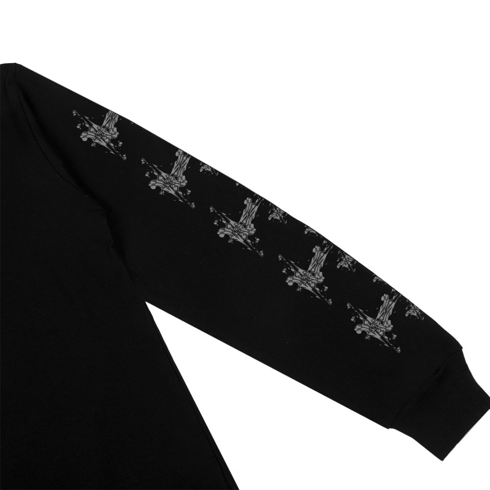 Hemdev Tshirt Longsleeve Arestar Black Tees Katun