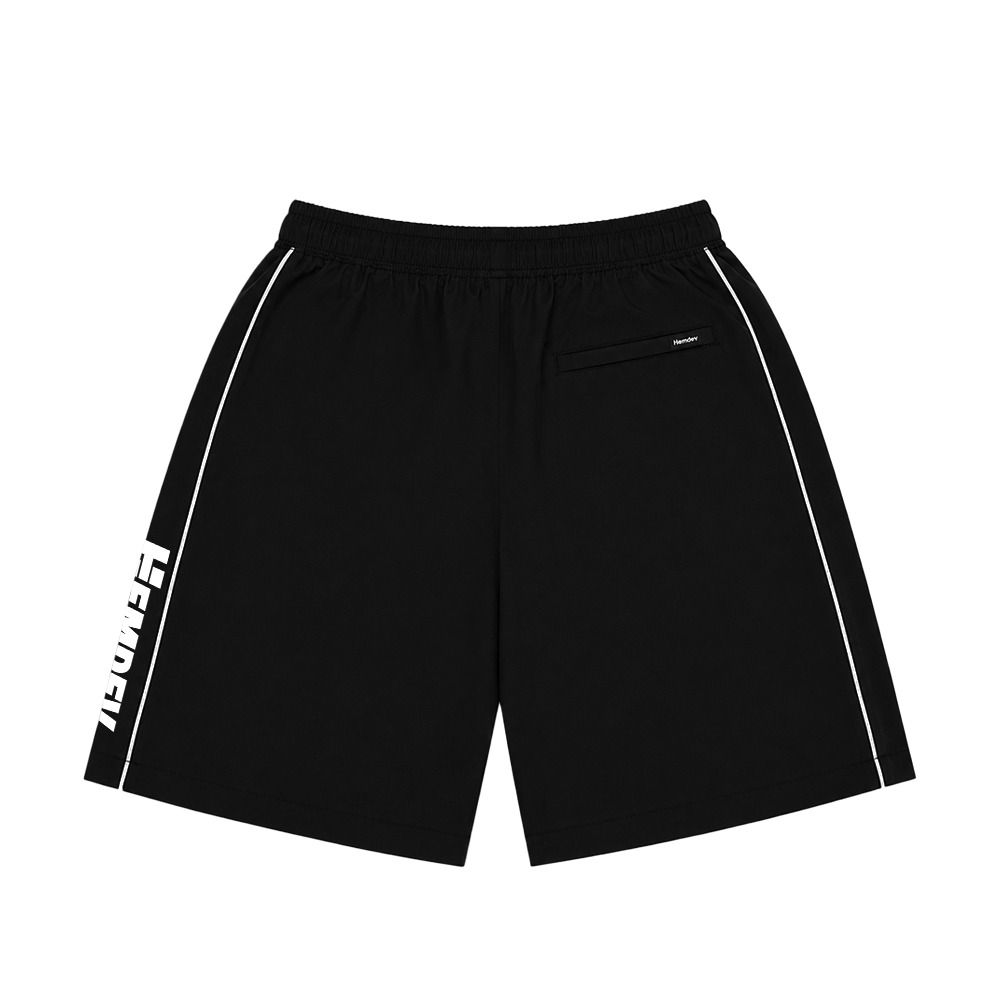 Hemdev Boardshort Reflective Wavy Black