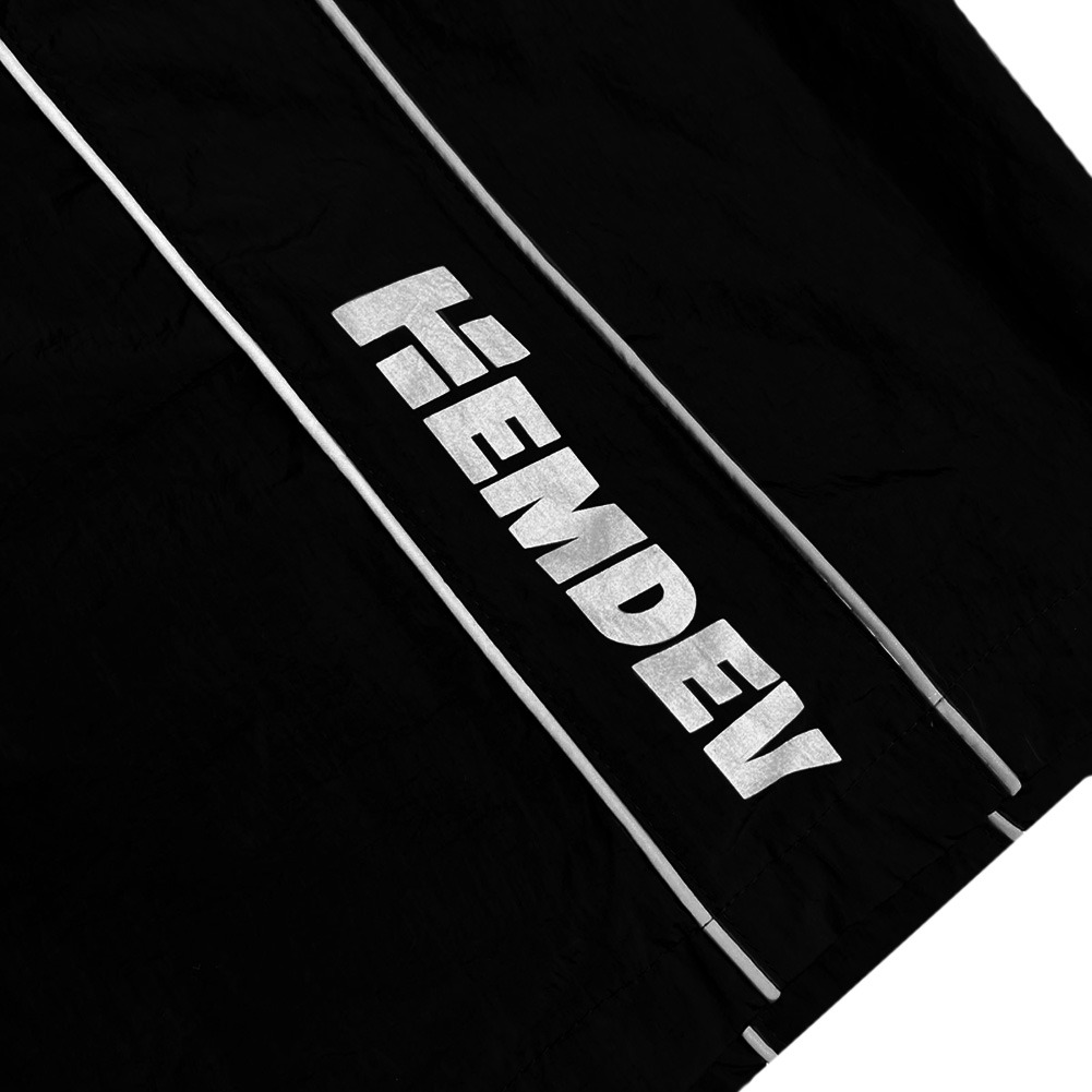 Hemdev Boardshort Reflective Wavy Black