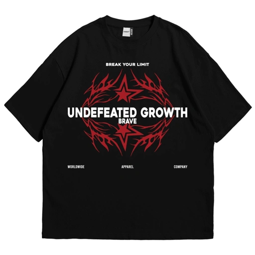 Image of Hemdev Tshirt Oversize Consider Black Tees Katun