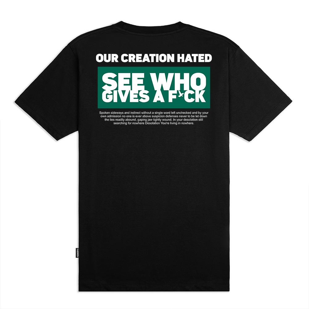 Hemdev Tshirt Creation Black Tees Katun