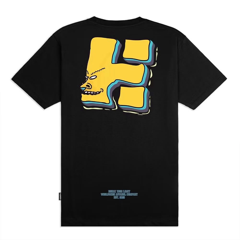 Hemdev Tshirt Fierce Black Tees Katun