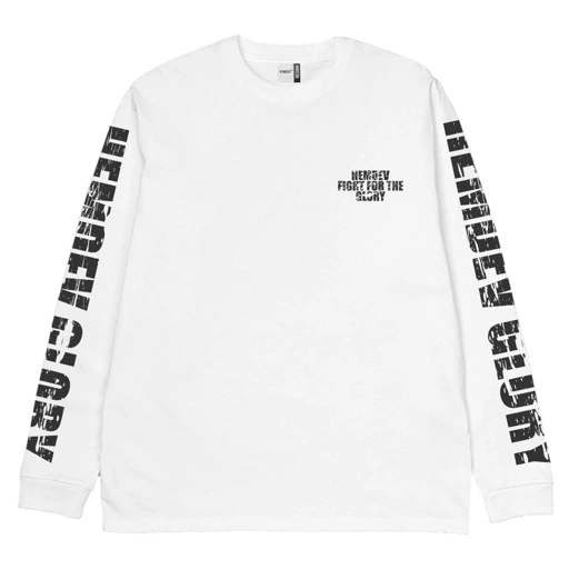 Image of Hemdev Tshirt Longsleeve Glory White Tees Katun