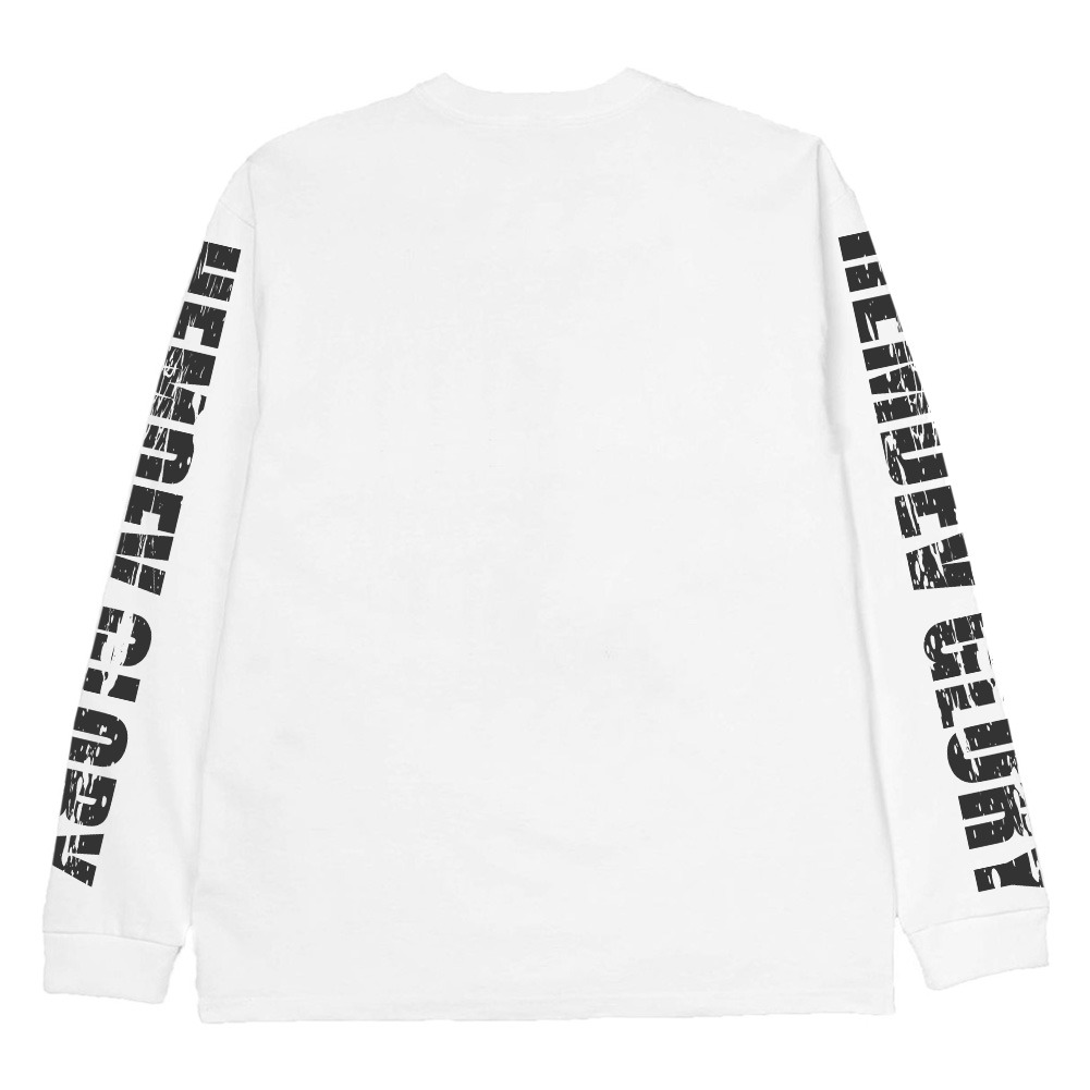 Hemdev Tshirt Longsleeve Glory White Tees Katun