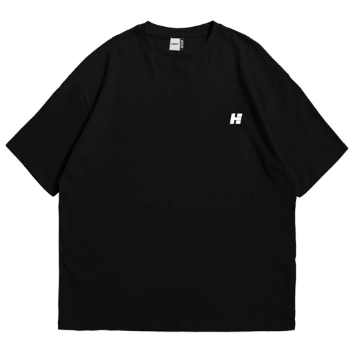 Image of Hemdev Tshirt Oversize Hanson Black Tees Katun