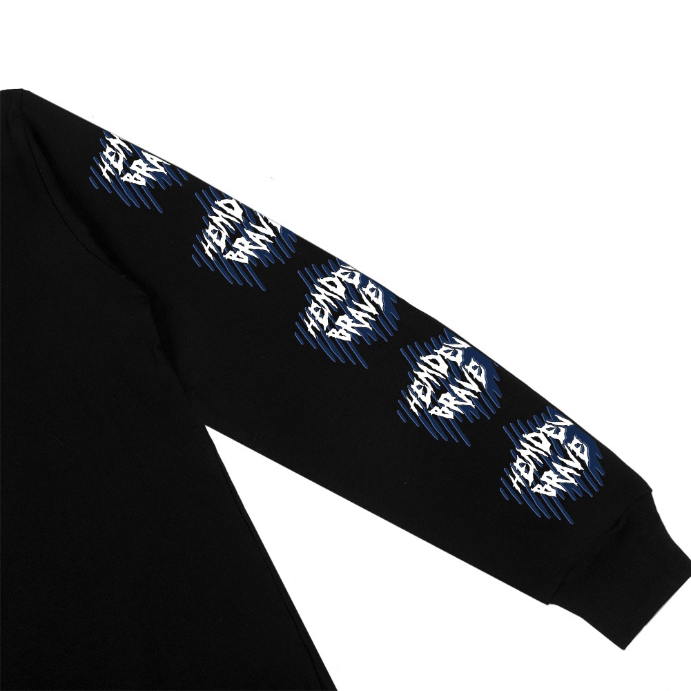 Hemdev Tshirt Longsleeve Intituition Black Tees Katun