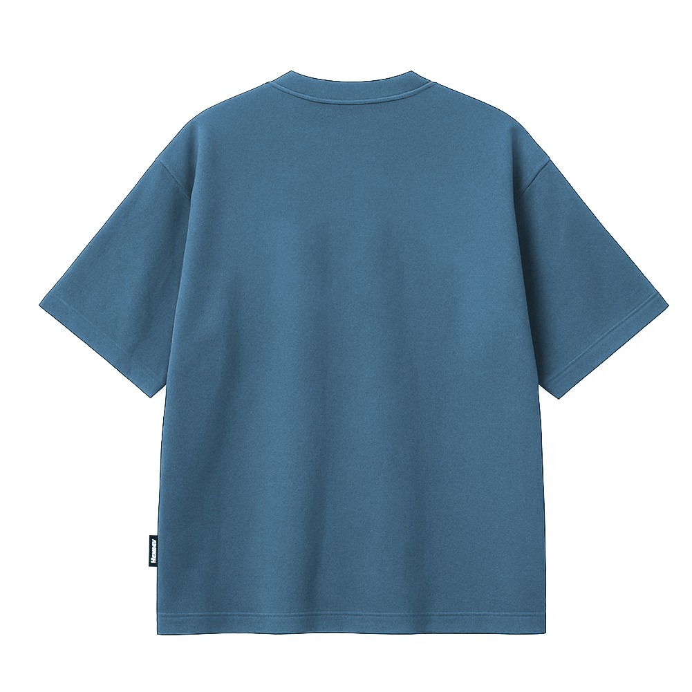 Hemdev Tshirt Oversize Pocket Polizei Midnight Blue Tees 24s Katun