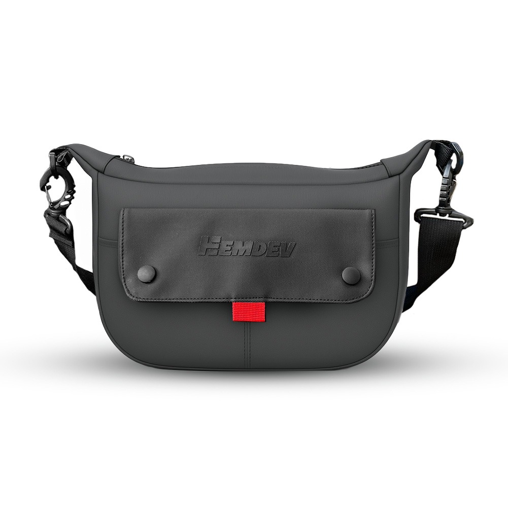 Hemdev Waistbag Black Crewl Tas Pinggang Slingbag Pria