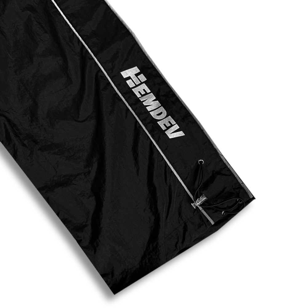 Hemdev Track Pants Reflective Rage Black
