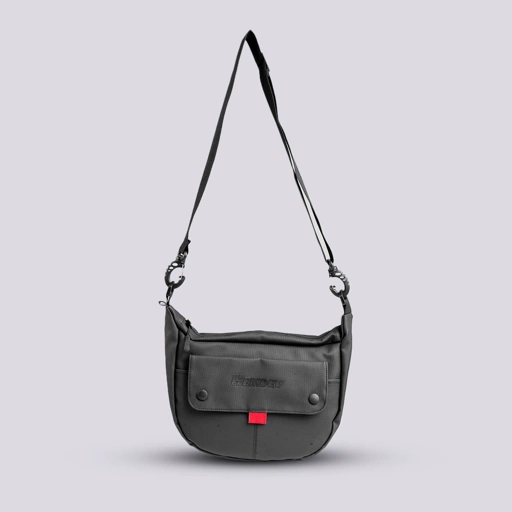 Image of Hemdev Waistbag Black Crewl Tas Pinggang Slingbag Pria