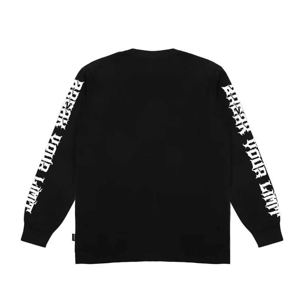 Hemdev Tshirt Longsleeve Widow Black Tees Katun