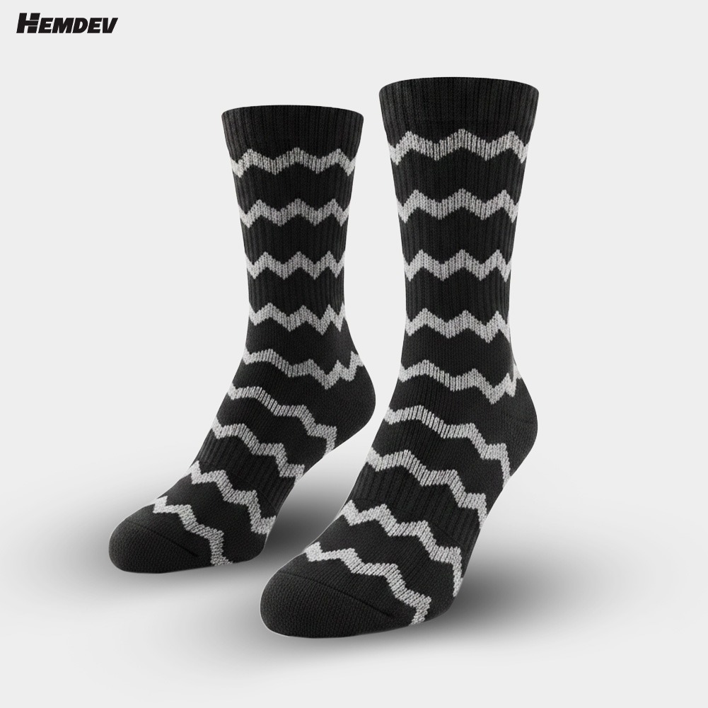 Hemdev Kaos Kaki Galter Black