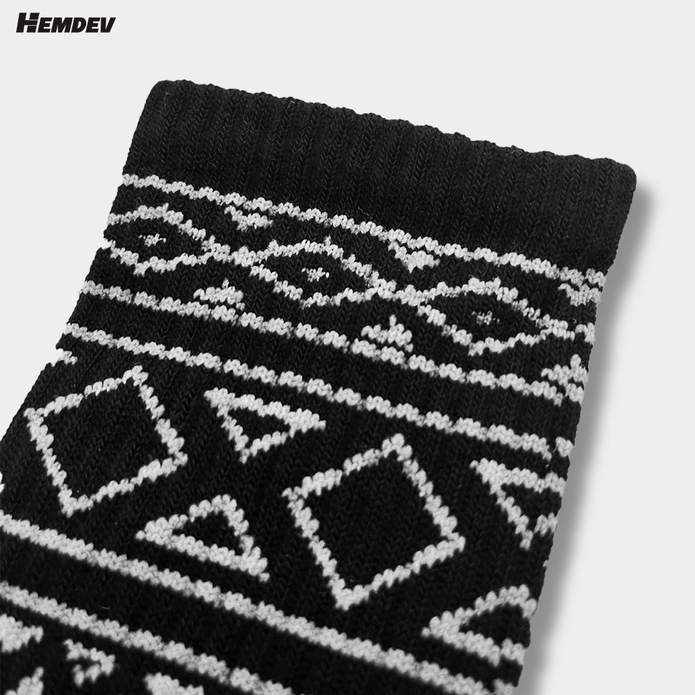  Hemdev Kaos Kaki Fanrir Black