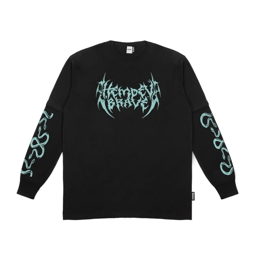 Hemdev Tshirt Doublesleeve Apophys Black Tees Katun