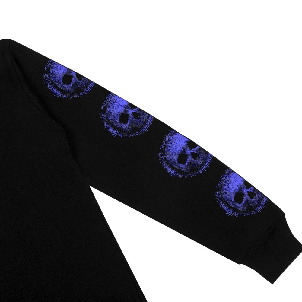 Hemdev Tshirt Longsleeve Leatre Black Tees Katun